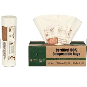 Bagease Bagplastics Biodegradable polythene cassava grocery bio carry degradable