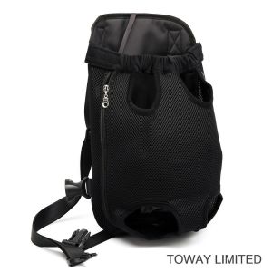 Dog Supply Mesh Backpack Harness Carrier Pet Front Bag