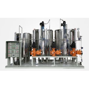 Steel 2660L/H Automatic Chemical Dosing System In Chilled Water