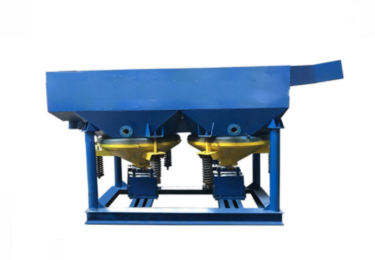 3mm Feeding Size Mining Ore Dressing Equipment Mineral Jig Green Color