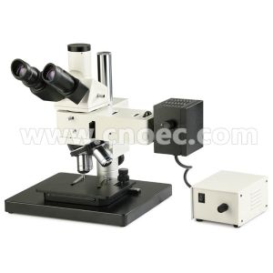 Quality Halogen Lamp Metallurgical Optical Microscope for sale