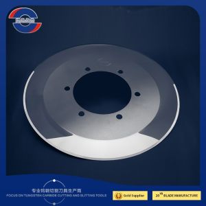 High Strength Tungsten Carbide Industrial Blades Circular Slitting Blade For