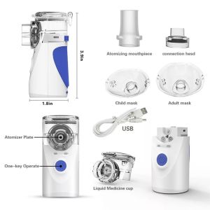 Portable Nebulizer Machine Handheld Inhaler Mesh Nebulizer Machine