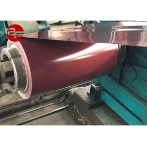 Ral Colors Precoated Steel Sheet With Zinc Coating , 3MT - 5MT PPGI Color Coated