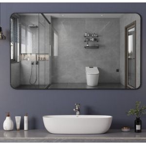 Water Proof Indoor / Bathroom Dressing Makeup Furniture Mirror Glass