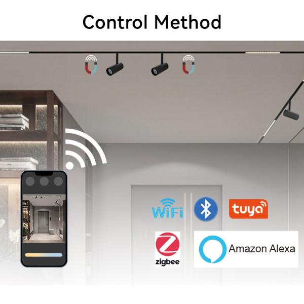 Centralized Magnetic Linear Track Light Smart Control 30W 48V
