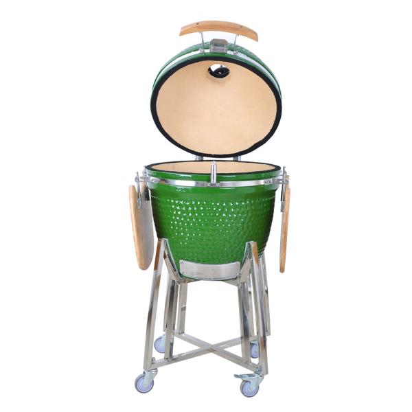 Buy Egg Shaped Porcelain Enameled 15 Kamado Grill at wholesale prices