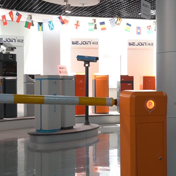 Intelligent Automatic Parking Gate Barrier Srtaight Boom 80 Watt Drop Arm Turnstile