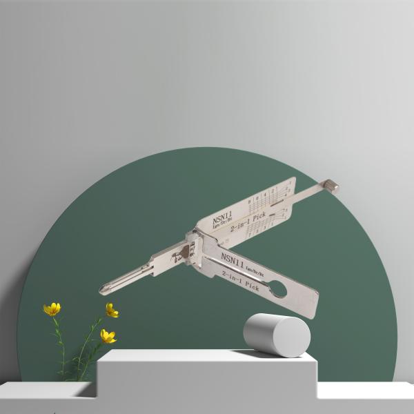 Lishi 2 In 1 Auto Lock Pick car unlock tool NSN14 NSN14R NSN11 for NISSAN Japan