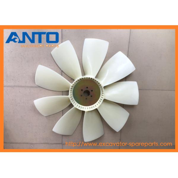 Buy 11NB-00040 Excavator Engine Parts HCE Fan Cooling (9EA) Plastic Fan Blade Cooling Generator Hyundai For R450LC7 R500LC7 at wholesale prices