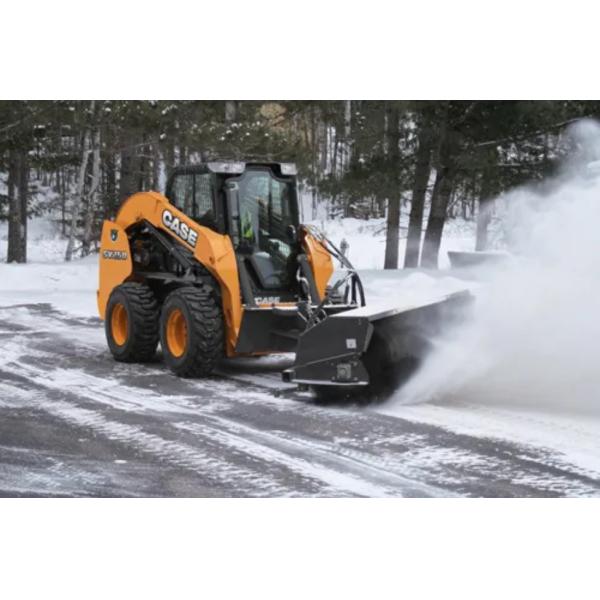 Backward Skid Loader Broom Snow Angle Sweeper CE Certificate