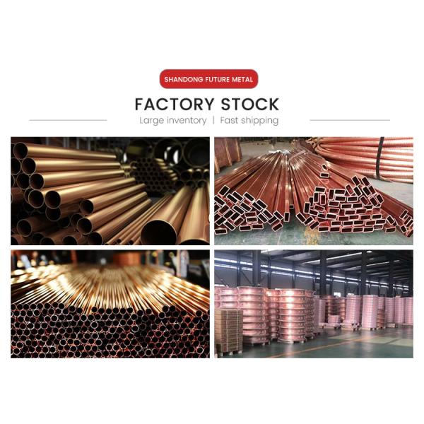Soft / Hard Temper Pancake Copper Tube ASTM B883 ASTM B819 C12200 C11000