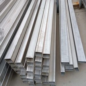40 * 40mm Square Stainless Steel Tube Annealing JIS G3463 SUS316ti SUS316n