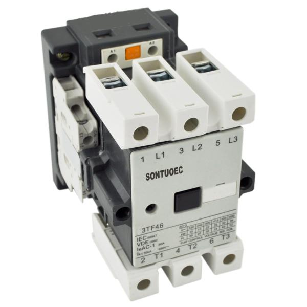 Sontuoec Copper Texture AC Contactor 380v 3P Magnetic Contactor