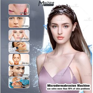 Hydra Facial Diamond Peel Microdermabrasion Machine Oxygen Jet Aqua Facials
