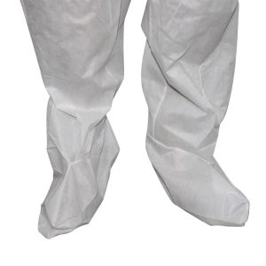 Breathable Disposable Protective Suit Over Locking Bounded Taped Paint Industry