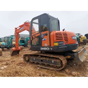 Construction Machinery 8T DH80-7 Used Doosan Excavator