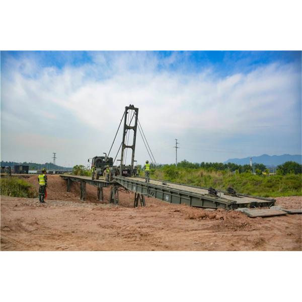 Buy Tracked Load 60t Mechanized Bridge Temporary Modular Bridge at wholesale prices