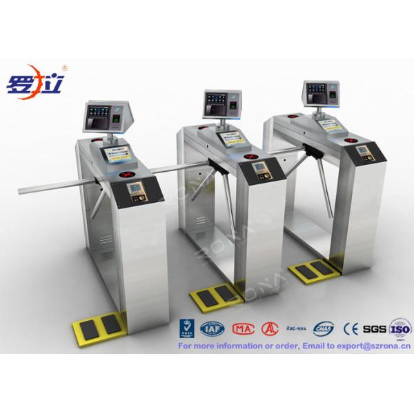 Pedestrian Facial Recognition Turnstile ESD Fingerprint Access Control Barriers