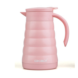 27OZ 800ml Vacuum Coffee Pot Metal Double Wall Stainless Steel Thermo Jug Termos