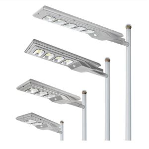 6500K 3000lm Integrated Solar Street Lights 32WH With Battery Panel