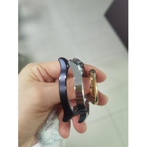 Titanium Glossy Custom Watch Parts Front Cover ISO9001 Passivation Surface