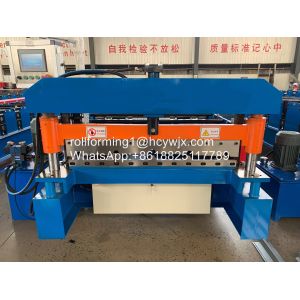 1250mm Metal Oman Roofing Sheet Roll Forming Machine