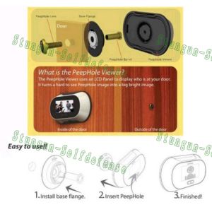 New Cat Eye spy Camera with Picture Taking LCD