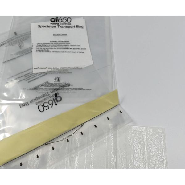 100% LDPE Clear 95kpa Specimen Bag 9.75" X 11.75"