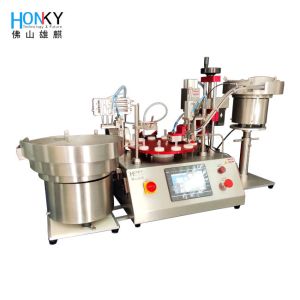 Desktop Automatic 2ml Cryo-Tube Liquid Filling And Capping Machine With High