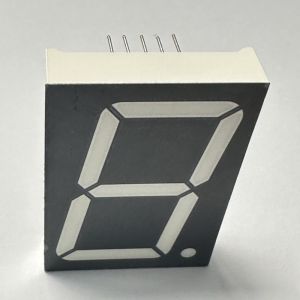 Quality Ultra White Single Digit 38mm 7 Segment LED Display Common Anode for Digital Clock Indicator for sale