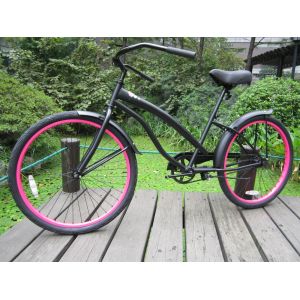 26"x2.125" Coaster Brake Steel Frame Women Beach Cruiser Bicycle CE EN CPSC OEM