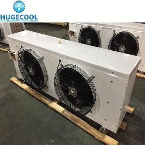 Light double-sided wind blown unit cooler evaporator
