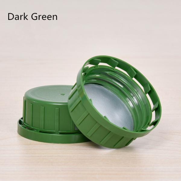 Custom Colors 38MM Hdpe Tamper Evident Lid With Aluminum Foil Gasket For Plastic Jars