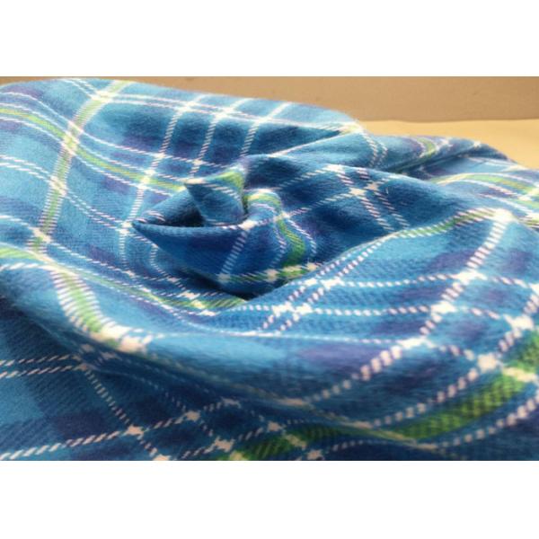 12*10 20*10 Grid Shapes Cotton Flannel Cloth For Children's Diapers