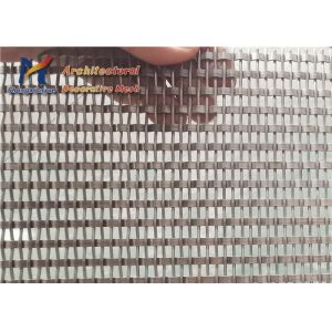 Drapery Barrette 4.5mm Woven Wire Mesh Fabric Railing Infill