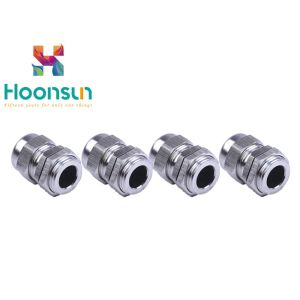 PG63 SS304 / SS316 / SS316L Stainless Cable Gland Resistant To Corrosion