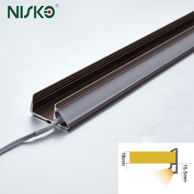 Recessed Led Linear LightAluminium Extrusion Profiles Ceiling Pendant Embed