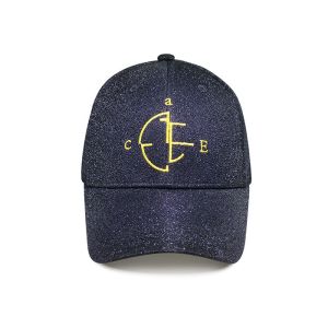 6 panels Embroidery baseball caps Glitter powder With adjustable