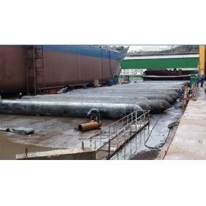 Black Natural Rubber Heavy Duty Inflatable Marine Airbags