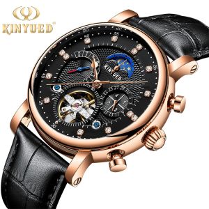 Quality Durable Tourbillon Mechanical Watch Pin Buckle Stable Performance for sale