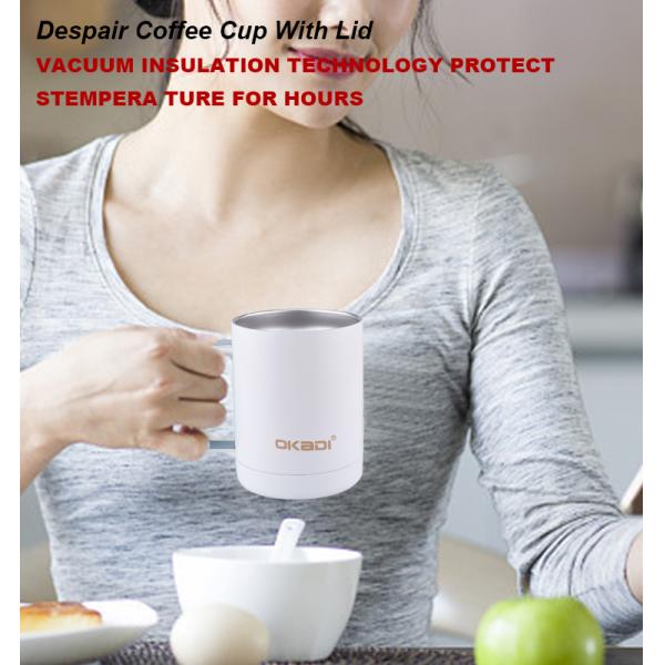 12oz Tumbler Coffee Mug Insulated Set Of 2 Vacuum Insulated Travel Cups Stainless Steel Metal Mugs