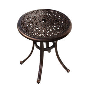 Buy D90 Cast Aluminum Round Patio Table Coffee Table Outdoor at wholesale prices