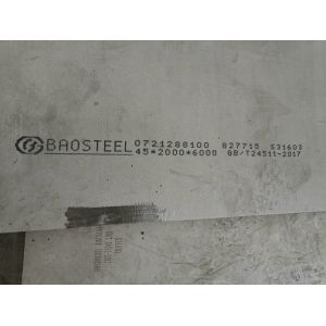 SS 316L PLATE ASTM A240 316L Stainless Steel Plate NO.1 Finished 2000mm Width