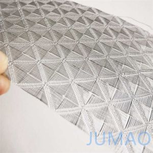 Moisture Proof Metal Mesh Laminated Glass For Advertising