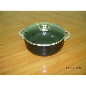Aluminium Non-Stick Caldero Pot (Glass Cover available)