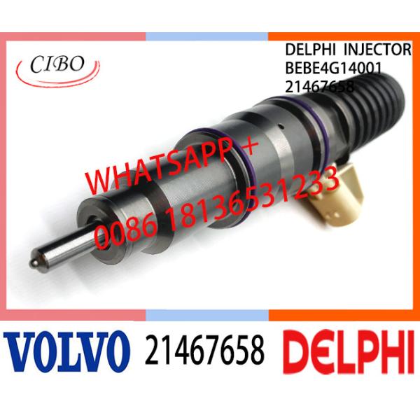 21467658 BEBE4G14001 Fuel engine Diesel Injector 21467658 BEBE4G14001 E3.4 for VOL MD11