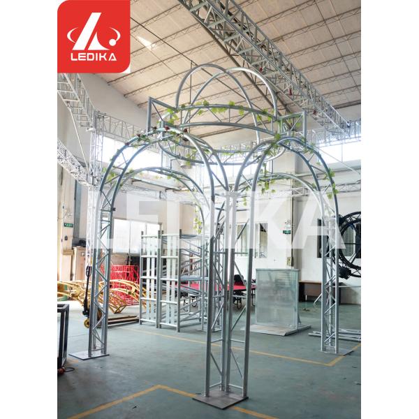 Buy Creative Aluminum Square Stage Lighting Truss Pentagram / Heart Shape For Wedding at wholesale prices