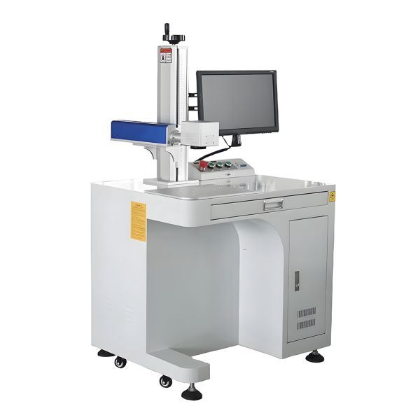 High Precision Desktop Fiber Laser Marking Engraving Machine Stainless Steel