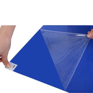 Blue PE Disposable Cleaning Sticky Dust Mat for Cleanroom